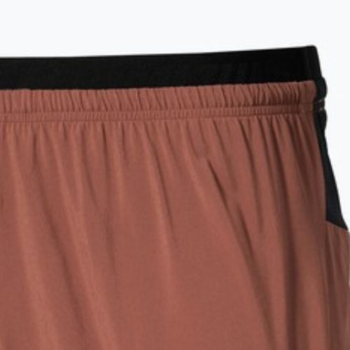 Herren-Laufshorts Mizuno Active Alpha 2in1 5.5 copper brown