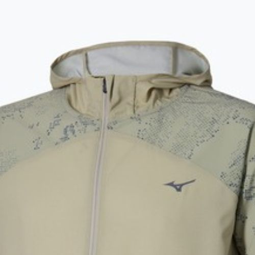 Herren-Laufjacke Mizuno Active Alpha Hooded elm