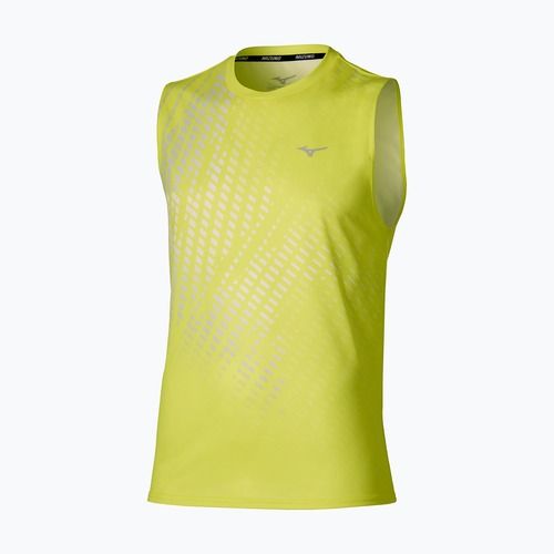 Ärmelloses Herren-Laufshirt Mizuno Core Graphic Sleeveless lightning yellow