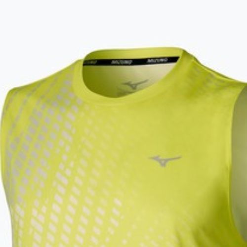 Ärmelloses Herren-Laufshirt Mizuno Core Graphic Sleeveless lightning yellow