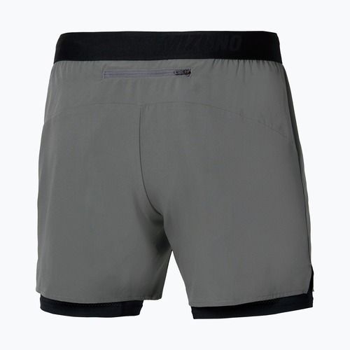 Herren-Laufshorts Mizuno Core 5.5 Inches 2in1 lava smoke