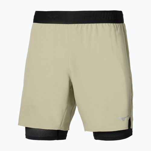 Herren-Laufshorts Mizuno Core 7.5 Inches 2in1 elm