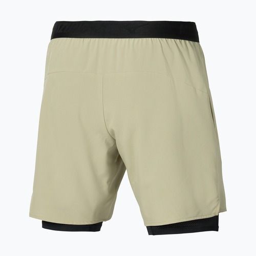Herren-Laufshorts Mizuno Core 7.5 Inches 2in1 elm