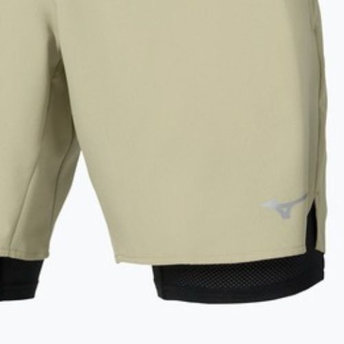 Herren-Laufshorts Mizuno Core 7.5 Inches 2in1 elm