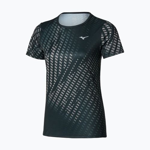 Damen-Laufshirt Mizuno Core Graphic Tee black/gray