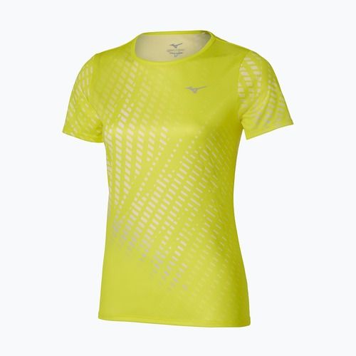 Damen-Laufshirt Mizuno Core Graphic Tee lightning yellow