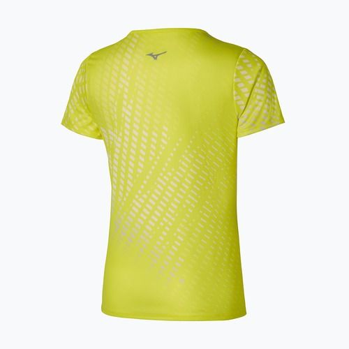 Damen-Laufshirt Mizuno Core Graphic Tee lightning yellow