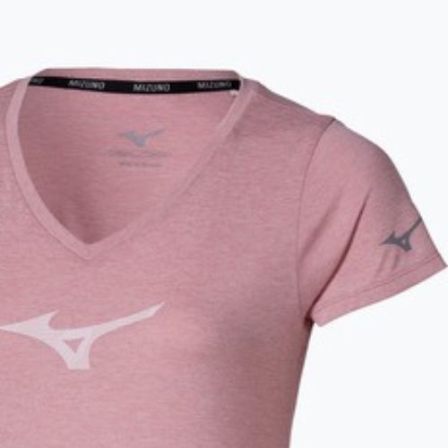 Damen-Laufshirt Mizuno Core Runbird Tee rose elegance