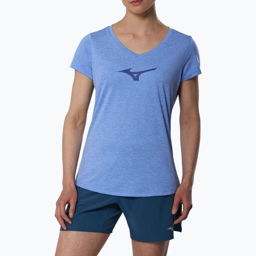 Damen-Laufshirt Mizuno Core Runbird Tee ultramarine