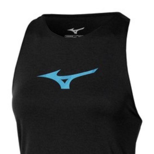 Damen-Laufshirt Mizuno Core Runbird Tank Top black