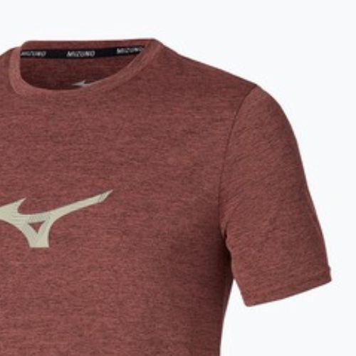 Herren-Laufshirt Mizuno Core Runbird Tee copper brown