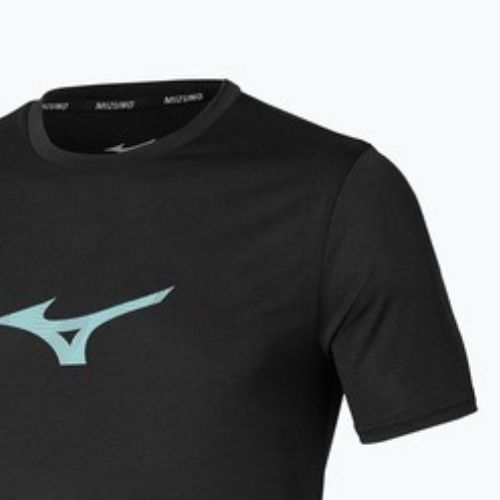 Herren-Laufshirt Mizuno Core Runbird Tee black