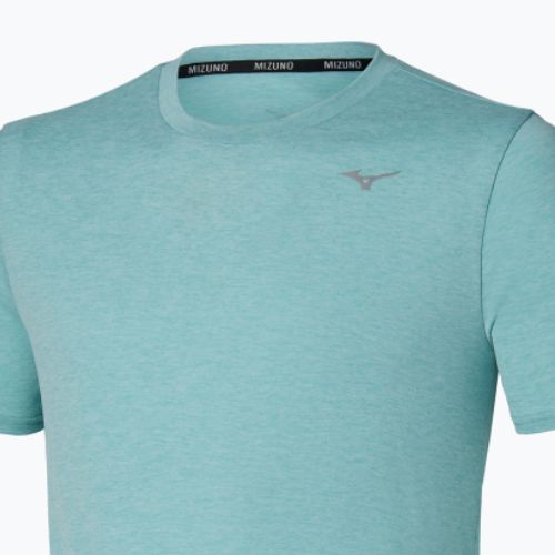 Herren-Laufshirt Mizuno Impulse Core Tee aquifer