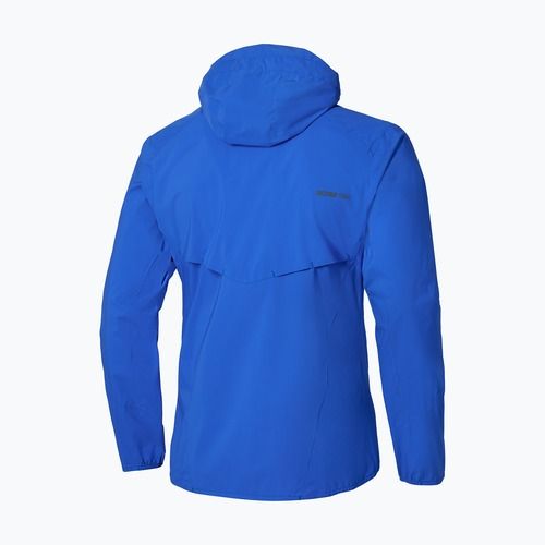 Herren-Laufjacke Mizuno Trail Waterproof 20K Hooded dazzling blue