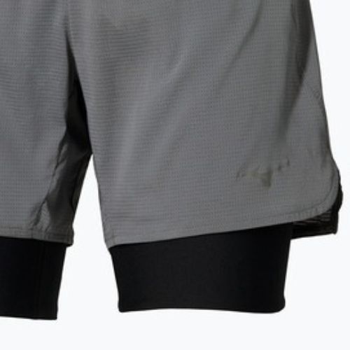 Damen-Laufshorts Mizuno Trail Multipocket 2in1 lava smoke