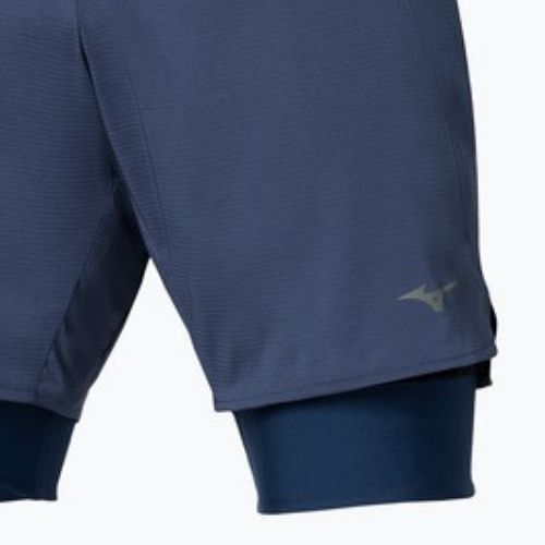 Herren-Laufshorts Mizuno Trail Multipocket 2in1 estate blue