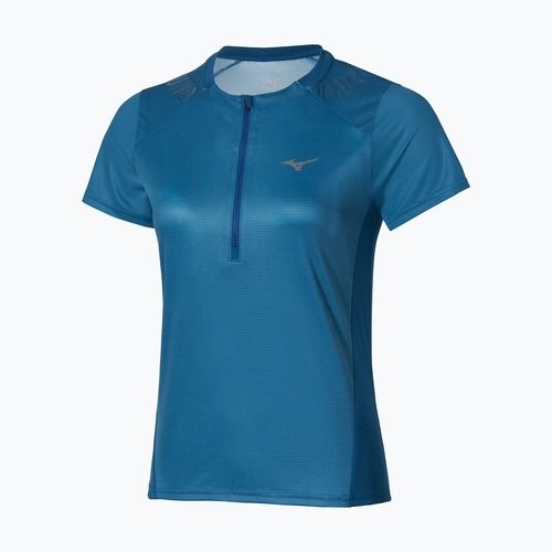Damen-Laufshirt Mizuno Trail Graphic Tee sailor blue