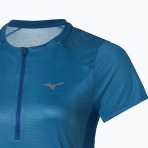 Damen-Laufshirt Mizuno Trail Graphic Tee sailor blue