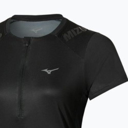 Damen-Laufshirt Mizuno Trail Graphic Tee black
