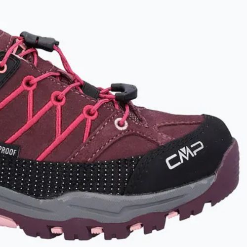 Kinder-Trekkingschuhe CMP Rigel Low Wp plum/peach