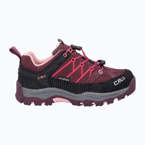 Kinder-Trekkingschuhe CMP Rigel Low Wp plum/peach