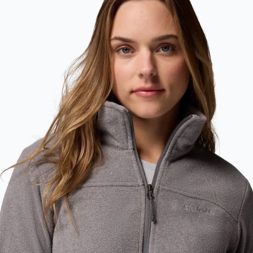 Damen-Fleecejacke Columbia Fast Trek II City Grey Heather/City Grey