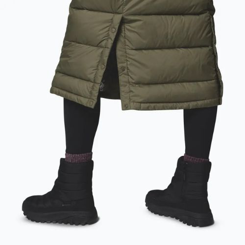 Gefütterter Damenmantel Columbia Pike Lake III Long stone green