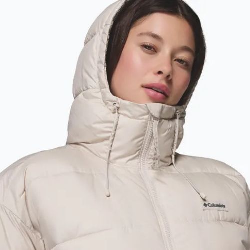 Gefütterter Damenmantel Columbia Pike Lake III Long dark stone