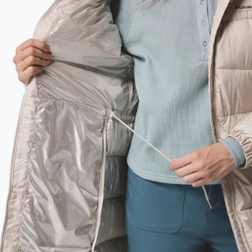 Gefütterter Damenmantel Columbia Pike Lake III Long dark stone