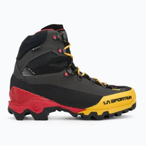 Herren Hochtourenschuhe La Sportiva Aequilibrium LT GTX black/yellow