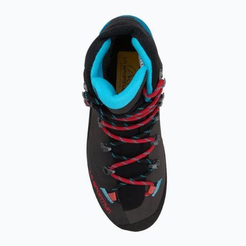 Damen-Trekkingschuhe La Sportiva Aequilibrium Trek GTX carbon/malibu blue