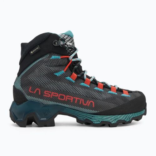 Trekkingschuhe Damen La Sportiva Aequilibrium Hike GTX carbon/everglade