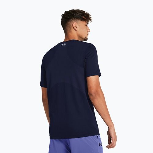 Trainingsshirt Herren Under Armour Vanish Seamless midnight navy/mod gray