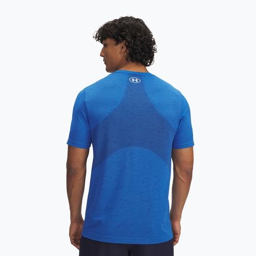 Trainingsshirt Herren Under Armour Vanish Seamless blue atlantis/white