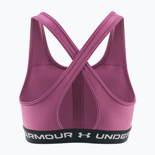 Sport-BH Under Armour Crossback Mid fuchsia dusk/black/white