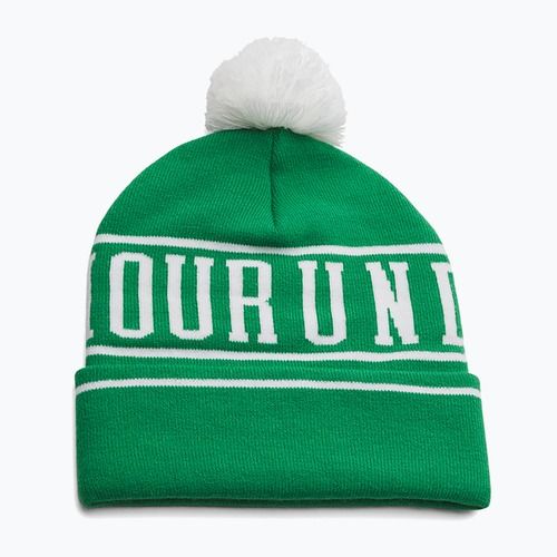 Wintermütze Herren Under Armour Halftime Pom Beanie team kelly green/white/white