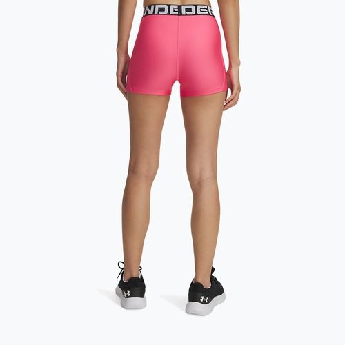 Shorts Damen Under Armour HG Authentics horizon super pink/white