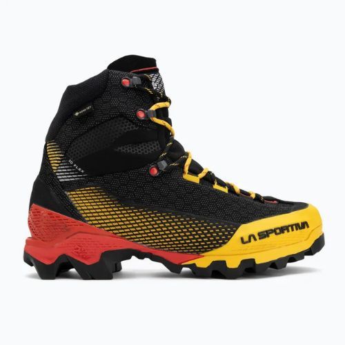 Hochgebirgsschuhe Herren La Sportiva Aequilibrium ST GTX black/yellow
