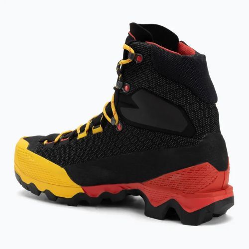Hochgebirgsschuhe Herren La Sportiva Aequilibrium ST GTX black/yellow