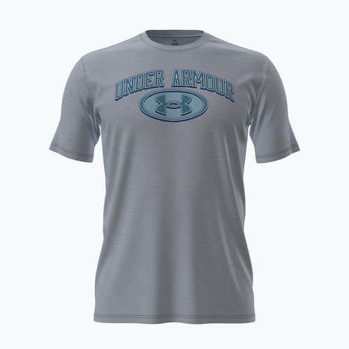 Herren-Trainingsshirt Under Armour WM Locker Tag Mod Gray/Blue Haze