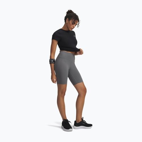 Damen-Trainingsshorts Under Armour Motion Bike EMEA clay green/black