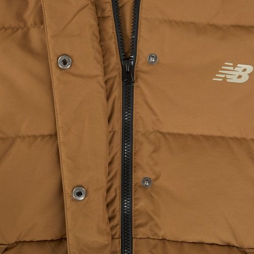Damen-Daunenjacke New Balance NBX Soft Alpine Icon Down brown