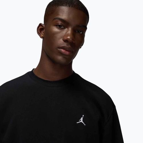 Herrenpullover Jordan Brooklyn Fleece Crew black/white