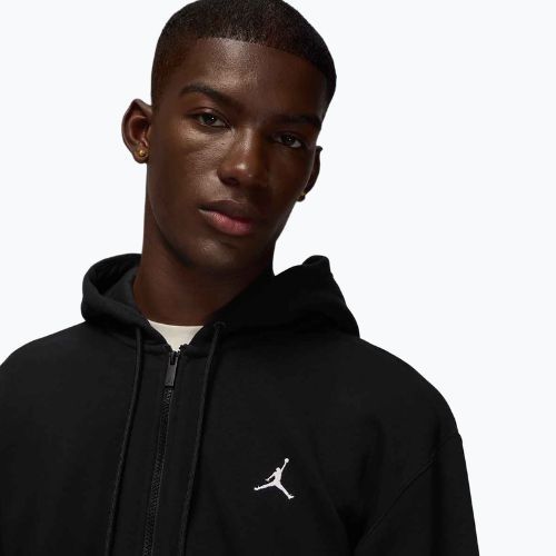Herren-Sweatshirt Jordan Brooklyn Fleece Full Zip black/white