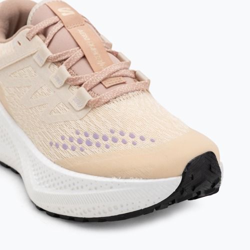 Damen-Laufschuhe Salomon Aero Glide 3 Gravel shortbread/white/fushion coral