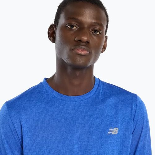 Herren Longsleeve New Balance Athletics blue gemstone