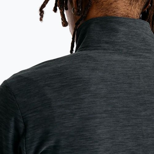 Herren-Laufpullover New Balance Space Dye 1/4 Zip black