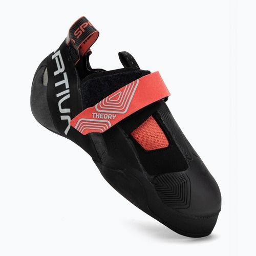 Damen-Kletterschuhe La Sportiva Theory hibiscus/black