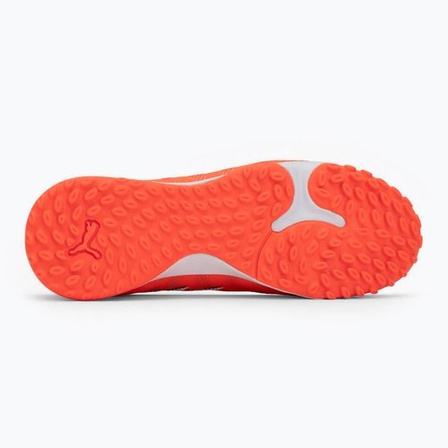 Fußballschuhe PUMA Future 9 Match TT + Mid Jr glowing red/puma white/puma black/puma silver