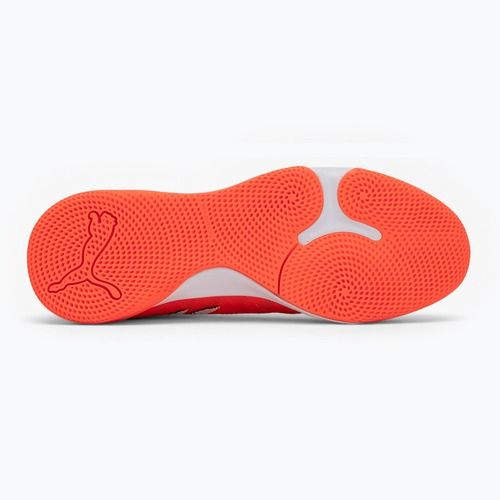 Fußballschuhe PUMA Future 9 Match IT glowing red/puma white/puma black/puma silver